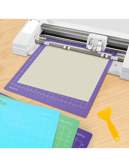 3 Mats de Corte Kryslanix para Cri-cut Joy Xtra 21.59x30.48cm