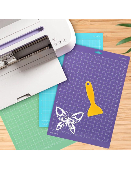 3 Mats de Corte Kryslanix para Cri-cut Joy Xtra 21.59x30.48cm