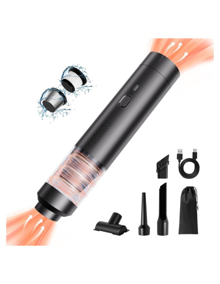 Aspiradora de Coche AILEWING EG-121 Sin Cable 19000Pa 4-en-1