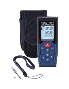 Medidor de Distancia REED R8010 hasta 100m, LCD, IP54 2