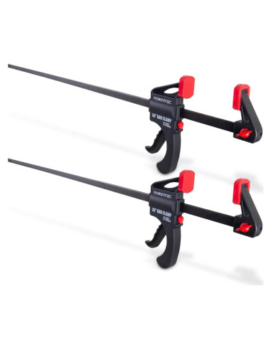 Abrazaderas de Barra POWERTEC 36" con Esparcidor 42" - 2PK