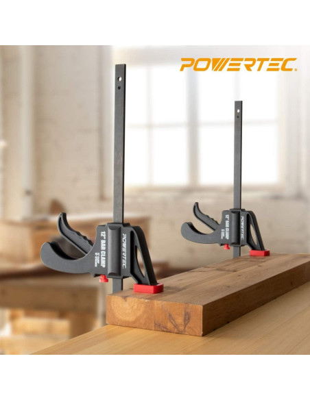 Abrazaderas de Barra POWERTEC 36" con Esparcidor 42" - 2PK