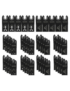 Kit de 50 Hojas de Herramienta Oscilante USEWIN UMTS50A