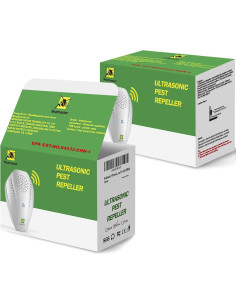 Repelente Ultrasónico Neatmaster para Insectos y Plagas - Blanco 2