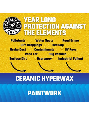 Cera Cerámica HydroSlick Chemical Guys 473 ml - Brillo Intenso