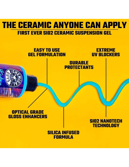 Cera Cerámica HydroSlick Chemical Guys 473 ml - Brillo Intenso