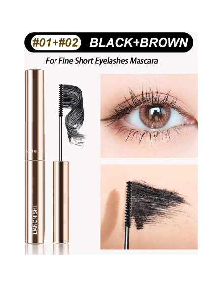 Máscara Voluminizadora Okerker para Pestañas Cortas 9g