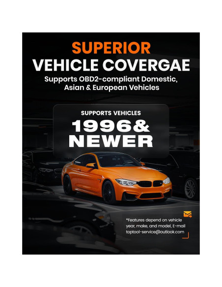 Escáner OBD2 ANCEL BD310 Bluetooth y Cable - Diagnóstico Automotriz