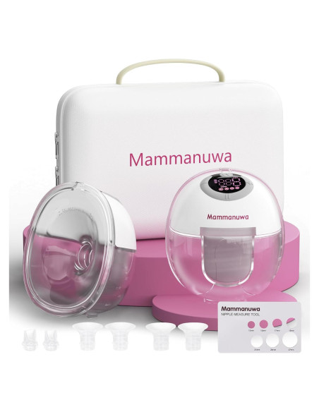 Extractor de Leche Eléctrico Mammanuwa S32 - Portátil, 4 Modos, 9 Niveles