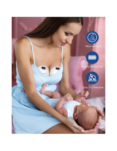 Extractor de Leche Eléctrico Mammanuwa S32 - Portátil, 4 Modos, 9 Niveles