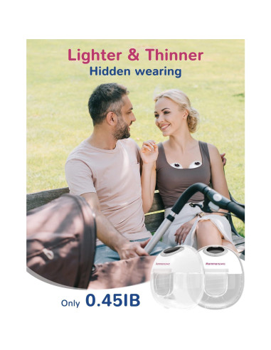 Extractor de Leche Eléctrico Mammanuwa S32 - Portátil, 4 Modos, 9 Niveles