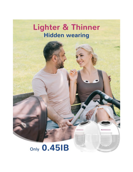 Extractor de Leche Eléctrico Mammanuwa S32 - Portátil, 4 Modos, 9 Niveles