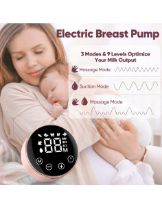 Extractor de Leche Eléctrico Bliblo QY-106P 3 Modos 9 Niveles 2