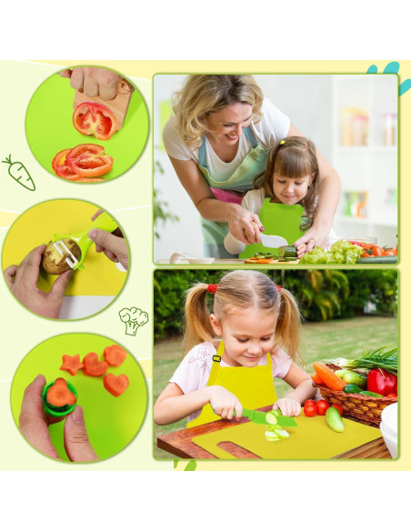 Juego de Cocina Montessori 15 PCS para Niños UBANTE