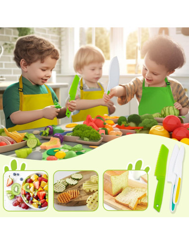 Juego de Cocina Montessori 15 PCS para Niños UBANTE
