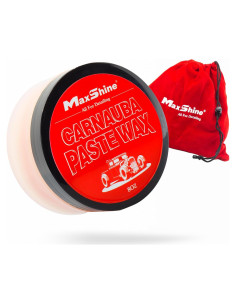 Cera de Carnauba Maxshine 227g - Brillo profundo y duradero