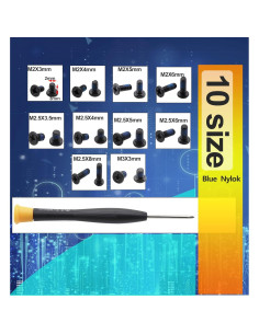 Kit de Tornillos para Laptop CO-RODE 551 Piezas con Destornillador 2