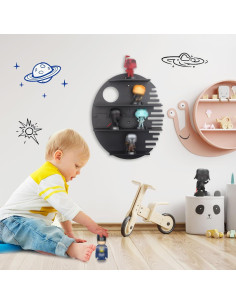 Estante de Exhibición de Madera Taladad para Funko POP 2