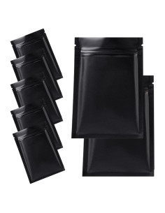 200 Bolsas Mylar Reutilizables 10x15 cm a Prueba de Olores LEOSINDA
