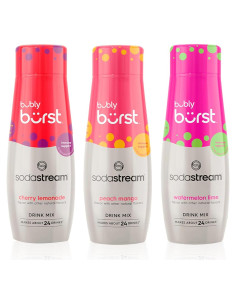 Mezcla de Bebida Bubly Burst SodaStream 440ml - Paquete de 3