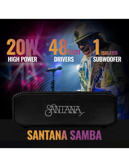Altavoz Bluetooth SANTANA Samba 40W IP67 Inalámbrico