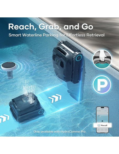 Limpiador de Piscina Robótico AIPER Scuba X1 con HydroComm Pro