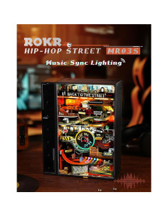 ROKR Rompecabezas 3D Carrera de Canicas Eléctrico 1.55 kg 2