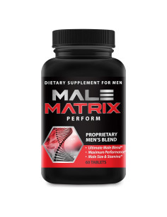 Píldoras de Aumento Masculino Male Matrix XL - 60 Tabletas
