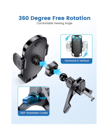 Soporte para Teléfono de Auto eSamcore Ajustable 360