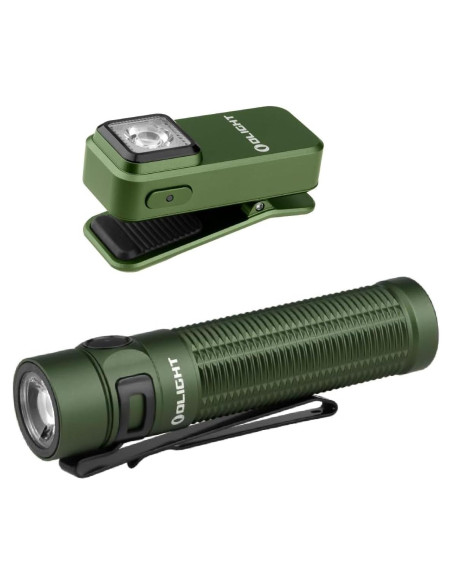 Linterna EDC OLIGHT Baton3 Pro Max 2500 Lúmenes Verde