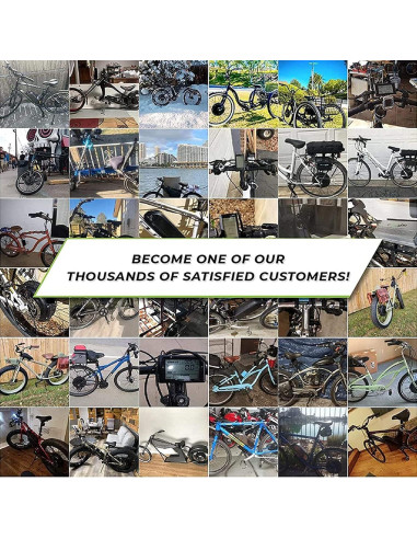 Kit Conversión Bicicleta Eléctrica DEMITER 48V 1000W 1500W