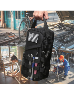 Bolsa de Herramientas Táctica Katadem 32x14x10.9cm Nylon 1000D 2