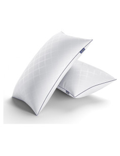 Juego de 2 almohadas estándar Wellos con relleno de microfibra