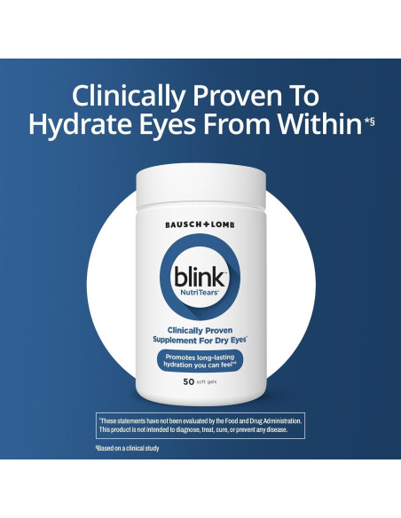 Suplemento Ocular Blink NutriTears 50 Gelatinas Blandas