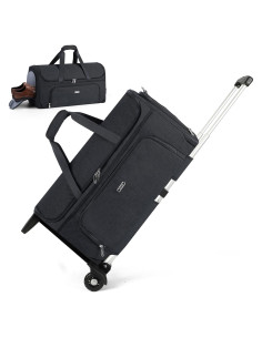 Bolsa de Ropa con Ruedas BP-684014 Negra Grande 55.88x30.99cm