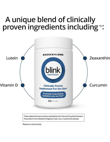 Suplemento Ocular Blink NutriTears 50 Gelatinas Blandas