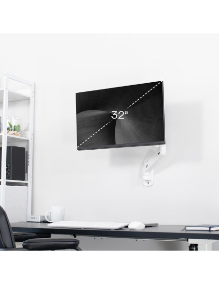 Soporte de Pared para Monitor VIVO MOUNT-V001GW 32" Blanco