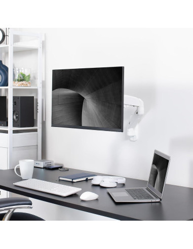 Soporte de Pared para Monitor VIVO MOUNT-V001GW 32" Blanco