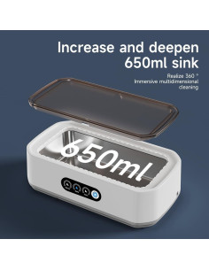 Limpiadora Ultrasónica de Joyas Ke Moxiey 650ml 49KHz 2