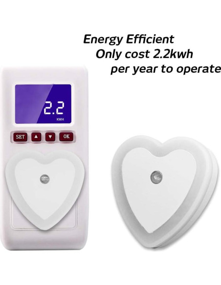 Lámpara de Noche LED Maxin con Sensor Automático Set de 4 Lámpara de Noche LED Maxin con Sensor Automático Set de 4