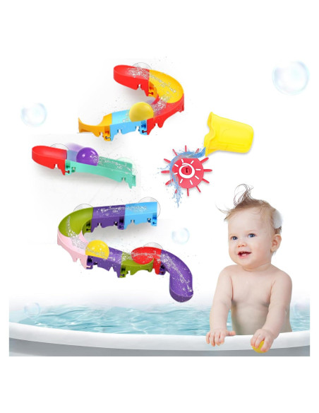 Juguetes de Baño Taseyok Pista de Bolas 28 cm para Niños