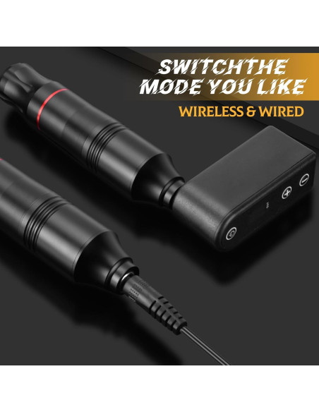 Kit de Tatuaje Completo BAMTTOO con Pluma y Accesorios