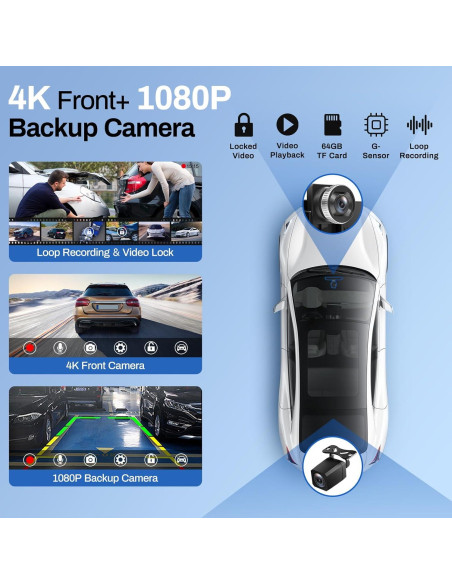 Pantalla Carplay Inalámbrica 9" BOXGVO F900 con Cámara 4K Pantalla Carplay Inalámbrica 9" BOXGVO F900 con Cámara 4K