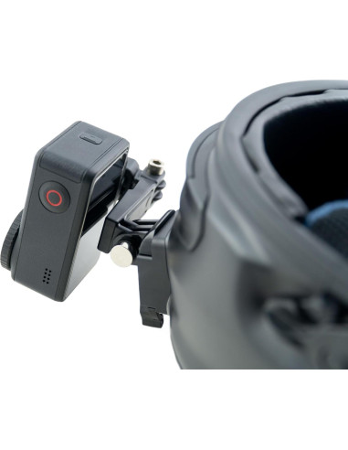 Adaptador Vertical de Centrado de Lente Ride Tech Moto - Compatible con GoPro, DJI, Insta360