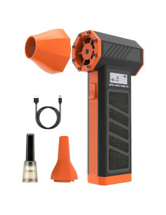 Soplador de Aire Comprimido Tzuoen 2 en 1 Recargable 130000RPM