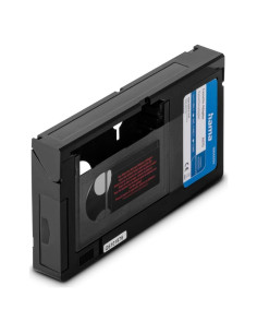 Adaptador de casete Hama VHS-C a VHS motorizado 6 mm Negro
