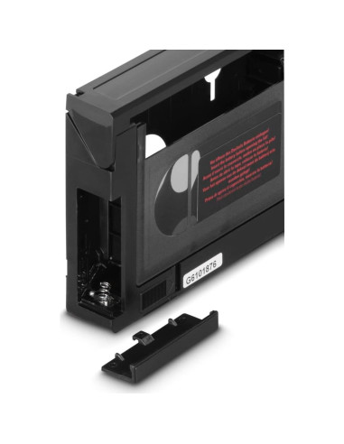 Adaptador de casete Hama VHS-C a VHS motorizado 6 mm Negro