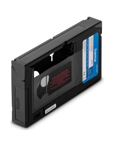 Adaptador de casete Hama VHS-C a VHS motorizado 6 mm Negro