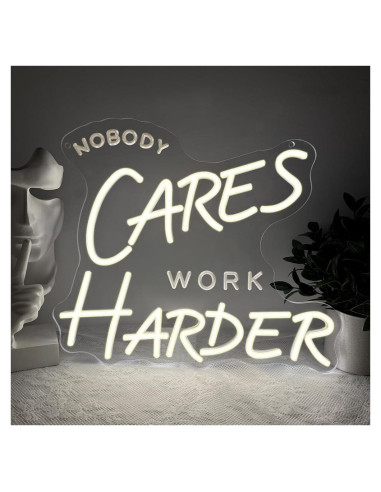Luz LED Neón Motivacional BEISKAFNVSZ 35x30 cm USB