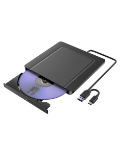 Unidad Externa de CD/DVD Umaniy USB 3.0 Ultra Delgado